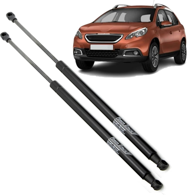 Ramor Strutz 2x Tailgate Gas Struts Compatible with a Peugeot 2008 2013-2019. Tailgate Gas Springs Replacement for 9678317180 and others.