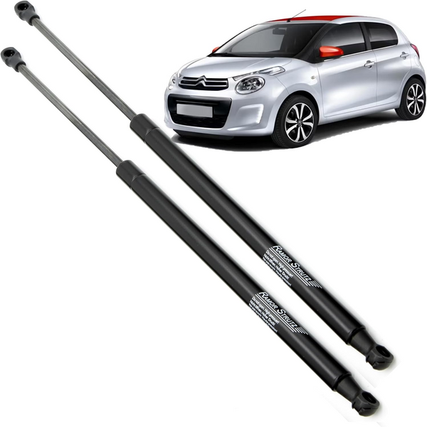 Ramor Strutz 2x Boot Gas Struts Compatible with a Citroen C1 Mk2 2014-2022. Tailgate Gas Springs Replacement for B000877780 and others.