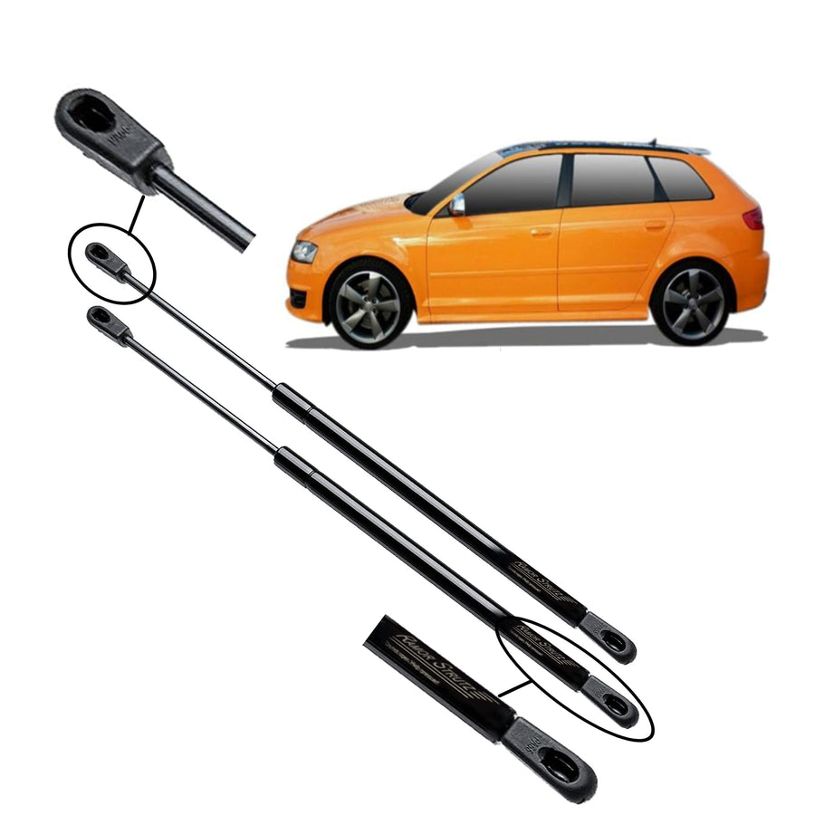 Ramor Strutz 2x Boot Gas Struts Compatible with a Audi A3 Hatchback (8P) 2003-2012. Tailgate Gas Springs Replacement for 8P3827552C and others.